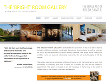 Tablet Screenshot of brightroomgallery.nl